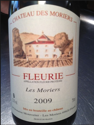 莫里尔城堡福乐里干红Chateau des Moriers Fleurie