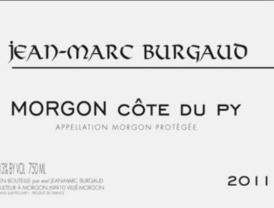 让•马克伯格酒庄墨贡黑鸟干红Jean-Marc Burgaud Morgon Cote du Py