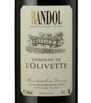 奥维特干红Domaine de l'Olivette Bandol Rouge