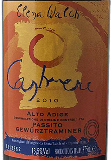 艾琳娜沃尔什凯斯特玫瑰琼瑶浆甜白Elena Walch CASHMERE GEWÜRZTRAMINER PASSITO