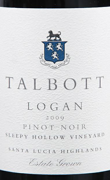 洛根黑皮诺干红Talbott Logan Pinot Noir