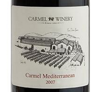 卡梅尔美迪特拉干红Carmel Winery Mediterranean