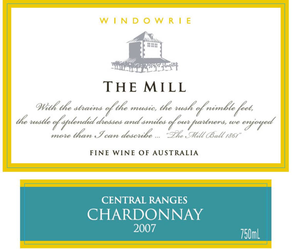 文多瑞米尔霞多丽干白Windowrie The Mill Chardonnay