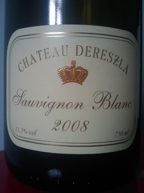 德瑞拉长相思干白Chateau Dereszla Sauvignon Blanc