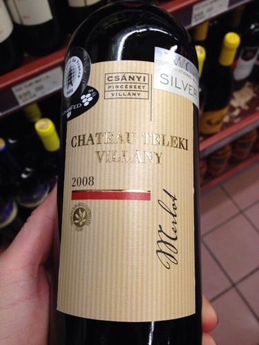 维拉尼城堡梅洛干红CHATEAU TELEKI VILLANY Merlot