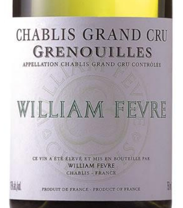 威廉·费尔格勒诺园干白Domaine William Fevre Grenouilles