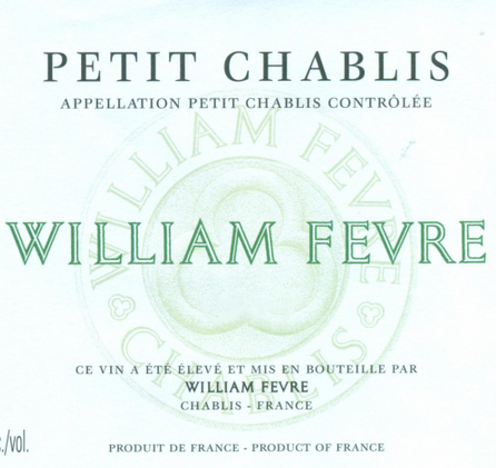 威廉•费尔小夏布利干白Domaine William Fevre