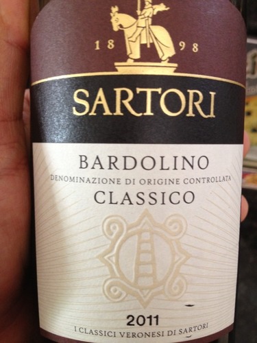 桑托利酒庄芭得里诺经典干红Sartori Bardolino Classico