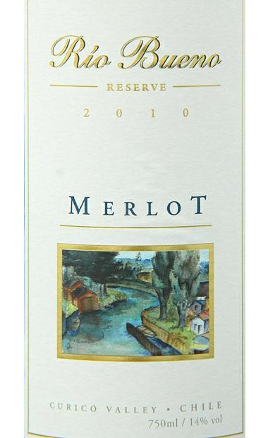 美景湾珍藏梅洛干红Rio Bueno Reserve Merlot