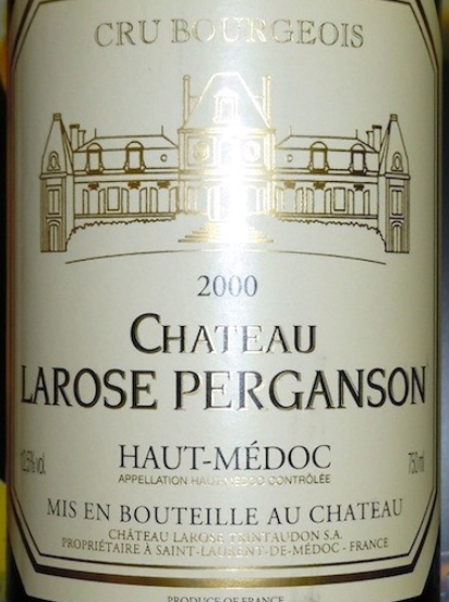 博冈斯酒庄干红Chateau Larose Perganson