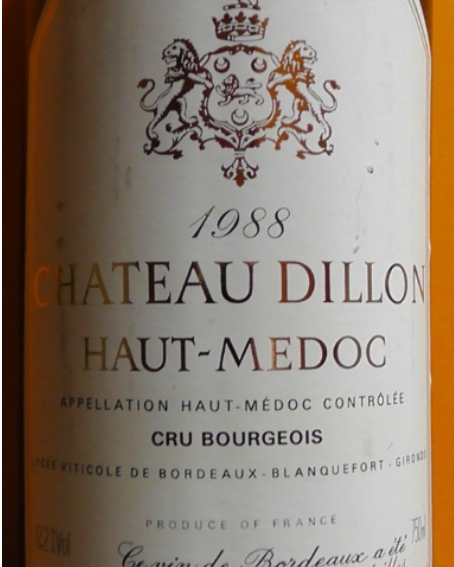 迪永酒庄干红Chateau Dillon