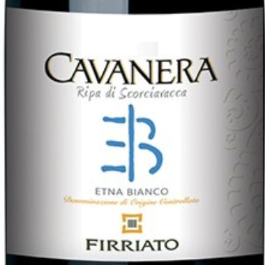 菲维亚托埃特纳卡瓦内拉利帕迪斯柯其瓦卡干白Firriato Cavanera Ripa Di Scorciavacca Etna Bianco