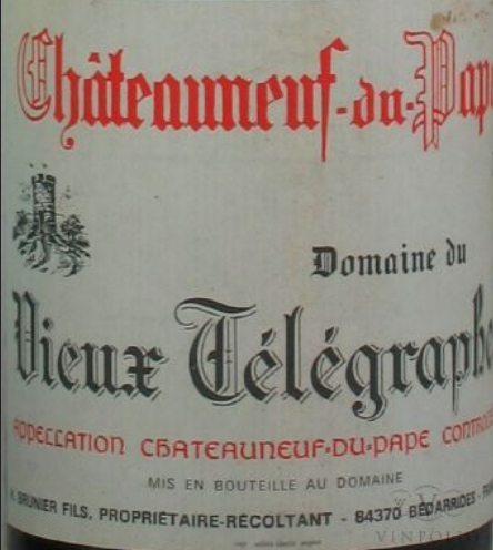 老电报酒庄干白Domaine du Vieux Telegraphe Blanc