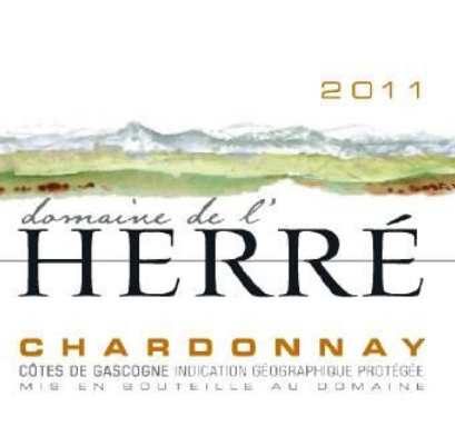 爱尔霞多丽干白Domaine de L'Herre Chardonnay