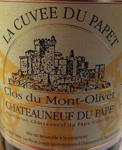 奥里维帕佩特酿干红Clos du Mont-Olivet Chateauneuf-du-Pape La Cuvee du Papet