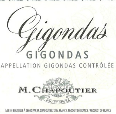 莎普蒂尔吉恭达斯干红M. Chapoutier Gigondas