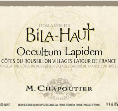 莎普蒂尔奥拉丹干红M. Chapoutier Occultum Lapidem