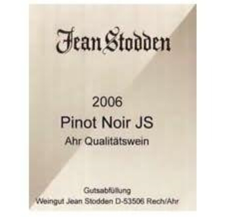 琼施托登JS黑皮诺干红Jean Stodden JS Spatburgunder