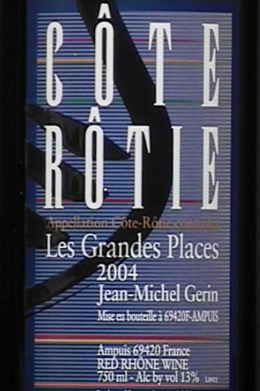 葛林格翰普莱干红Domaine Jean-Michel Gerin Les Grandes Places