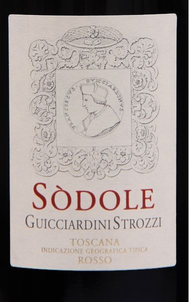 古绮蒂尼茜洛诗酒庄索德乐托斯卡纳干红Tenute Guicciardini Strozzi Toscana Rosso Sodole