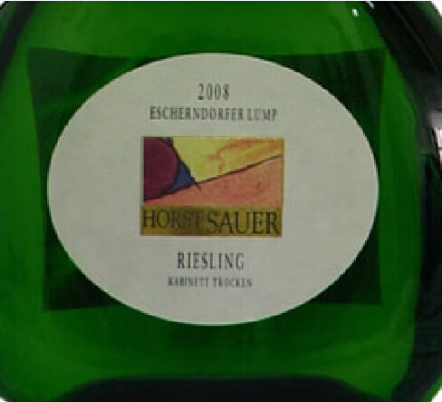 德国雷司令珍藏干白Riesling Kabinett Escherndorfer Lump