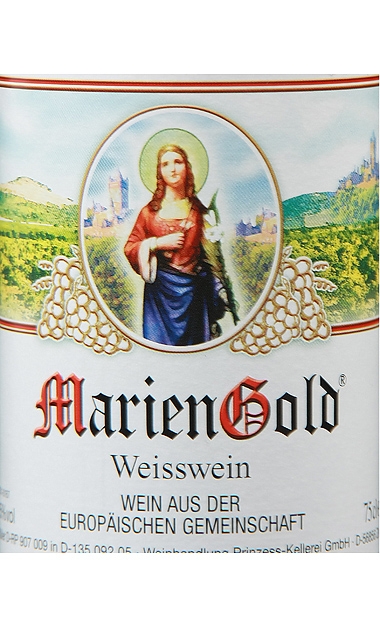 金玛丽半甜白Marien Gold Weisswein