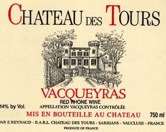 稀雅丝图尔斯庄干红Chateau Rayas Chateau des Tours