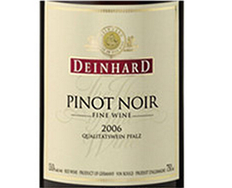 丹赫黑皮诺干红Deinhard Pinot Noir