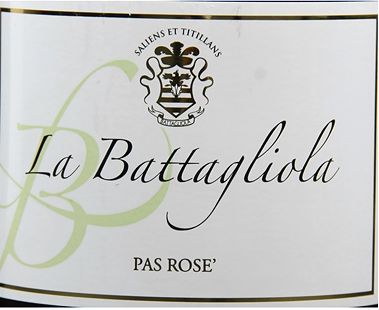 拉芭达悠拉蓝布鲁斯科桃红起泡La Battagliola Lambrusco Grasparossa