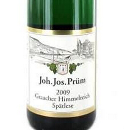 普朗格拉齐仙境园晚收雷司令甜白Joh. Jos. Prum Graacher Himmelriech Riesling Spätlese