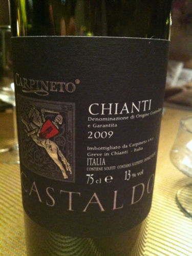 卡皮诺基安蒂卡斯泰托干红CARPINETO Chianti Castaldo