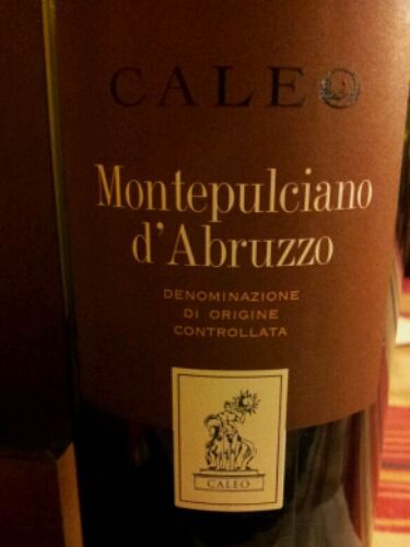 卡利奥阿布鲁佐蒙特比洽诺干红CALEO Montepulciano D’Abruzzo