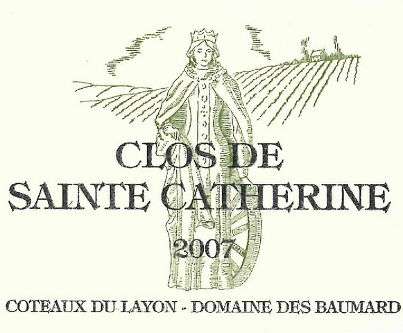 博马尔凯瑟琳园甜白Domaine des Baumard Clos de Ste Catherine