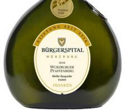 圣灵发芳山优质白皮诺干白Burgerspital zum Heiligen Geist Wurzburger Pfaffenberg Weisserburgunder Qualitatswein