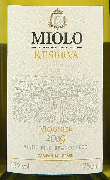 米奥罗珍藏维欧涅干白Miolo Reserva Viogner