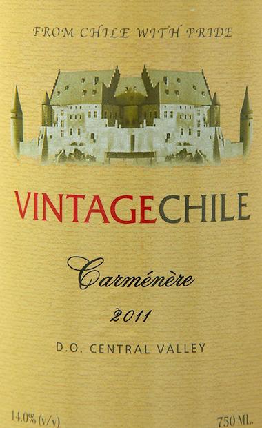 智利好年佳美娜干红Vintage Chile Carmenere