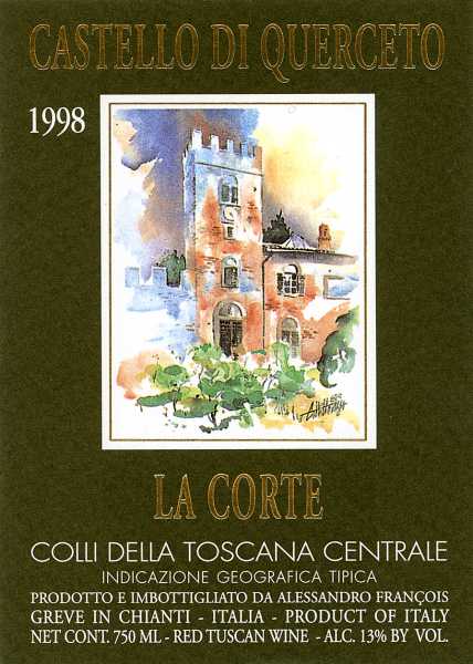 库尔切托法院山干红Castello di Querceto La Corte