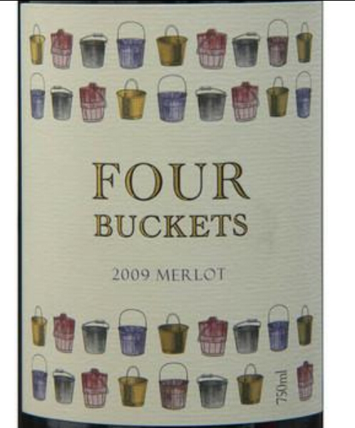 七山神父之桶梅洛干红sevenhill Four Buckets Merlot