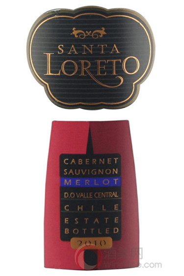 圣罗丽塔酒庄花冠赤霞珠美乐干红Santa Loreto Cabernet Sauvignon Merlot