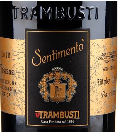 斜塔圣蒂盟帝托斯卡纳干红Trambusti Sentimento Toscana