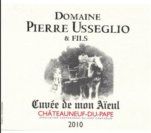 乌塞廖父子慈父特酿干红Domaine Pierre Usseglio & Fils Cuvee de mon Aieul