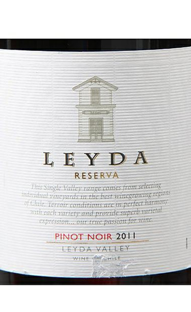 利达谷珍藏黑皮诺干红Leyda Reserva Pinot Noir