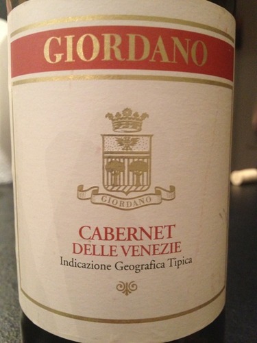 乔丹诺赤霞珠干红GIORDANO CABERNET DELLE VENEZIE