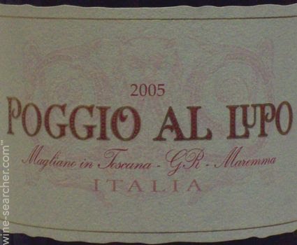 七桥卢波山干红Tenuta Sette Ponti Poggio al Lupo Maremma