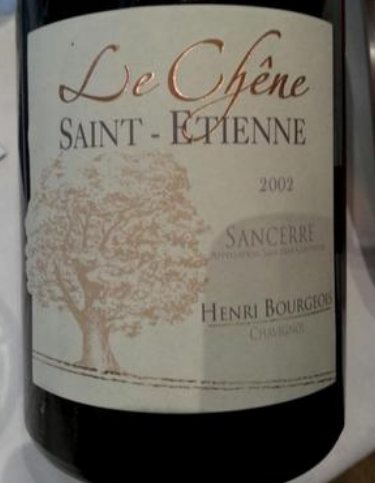 亨利博卢瓦艾蒂安橡木干红Henri Bourgeois Le Chene Saint-Etienne