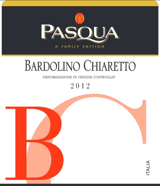 帕斯克巴多利诺桃红Pasqua Bardolino Chiaretto