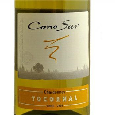 柯诺苏纯净霞多丽干白Cono Sur Tocornal Chardonnay