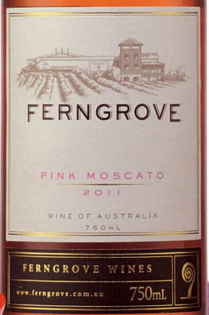 芬格富庄园玫瑰起泡酒ferngrove estate pink moscato sparkling