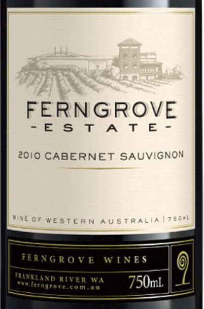 芬格富庄园赤霞珠干红ferngrove estate cabernet sauvignon