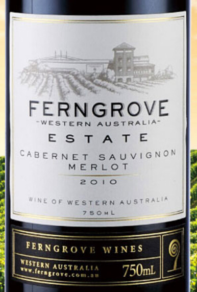 芬格富庄园赤霞珠梅洛干红ferngrove estate cabernet sauvignon merlot